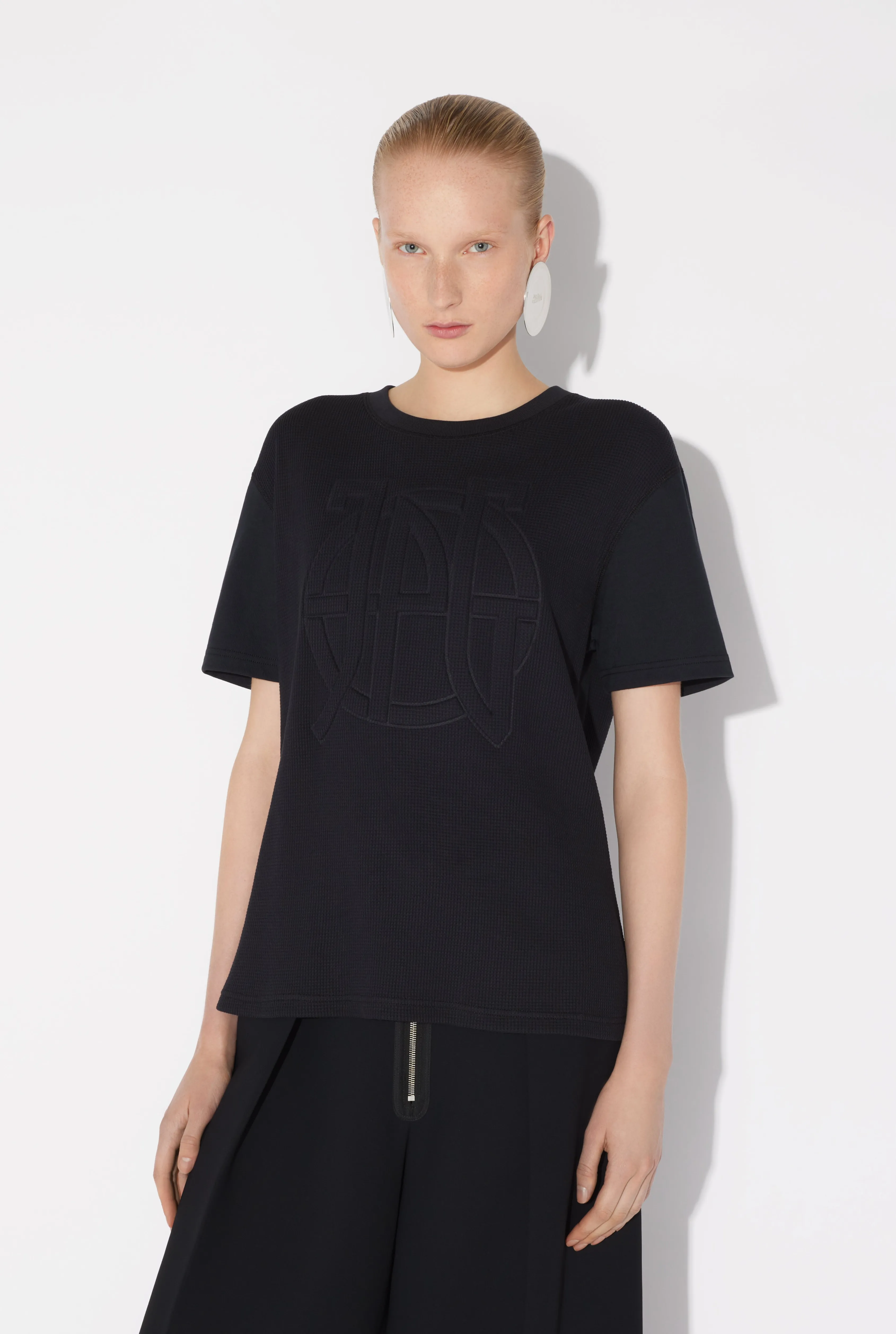 Jean Paul The Oversized JPG T-Shirt Black Fashion