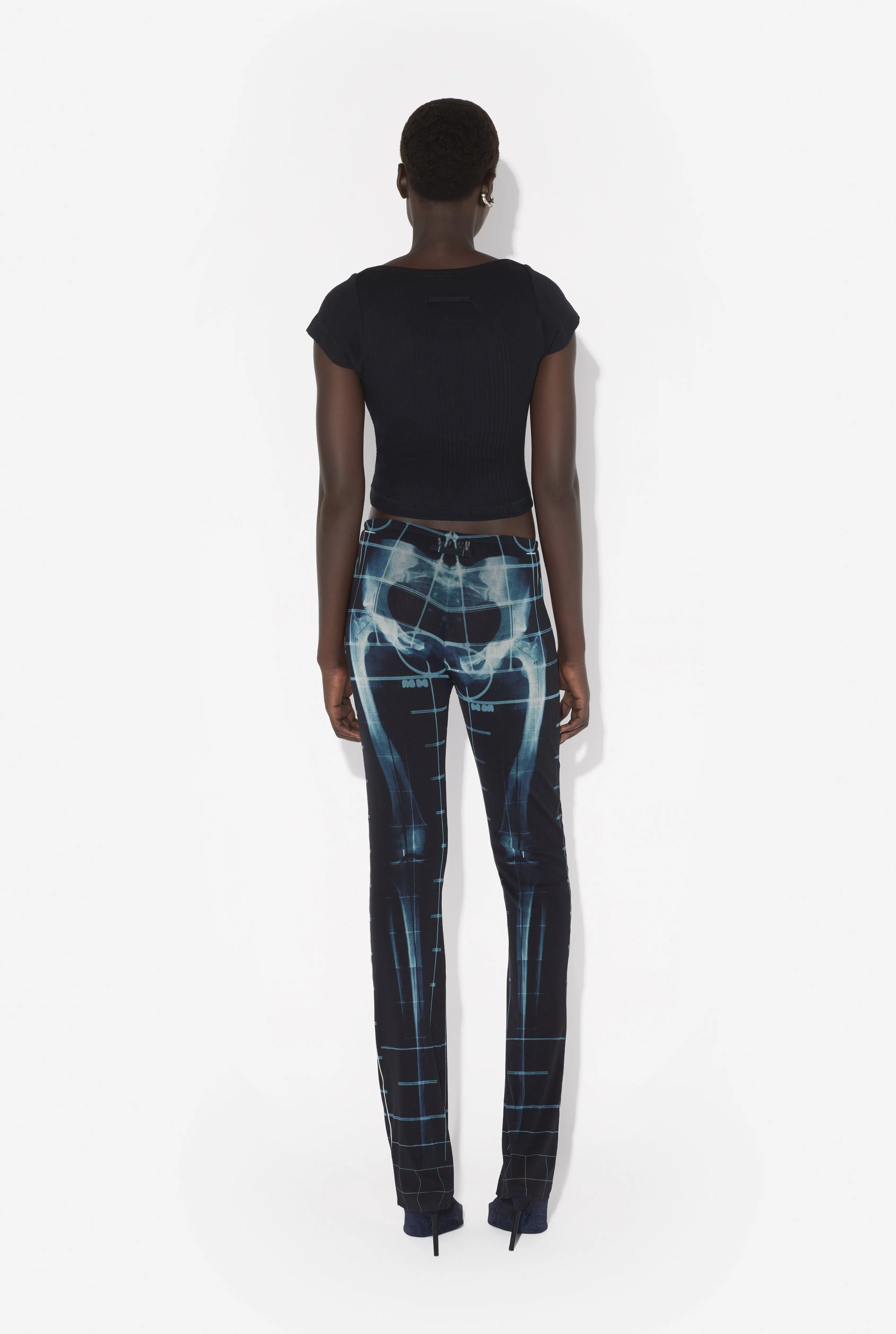 Jean Paul The Black Squeletor Pants Noir/Marine/Bleuclair Cheap