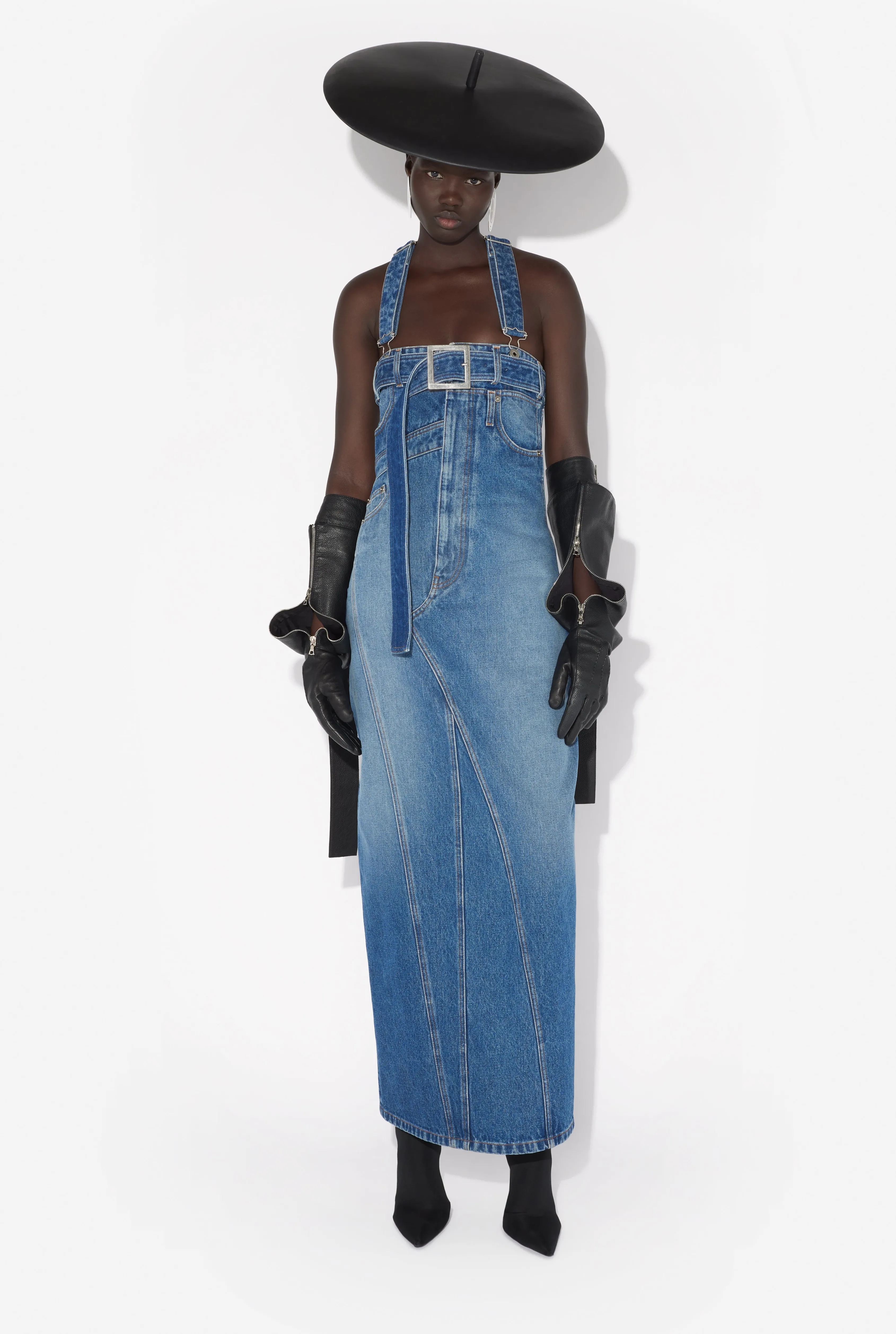 Jean Paul The Denim Overall Dress VintageBlue Cheap