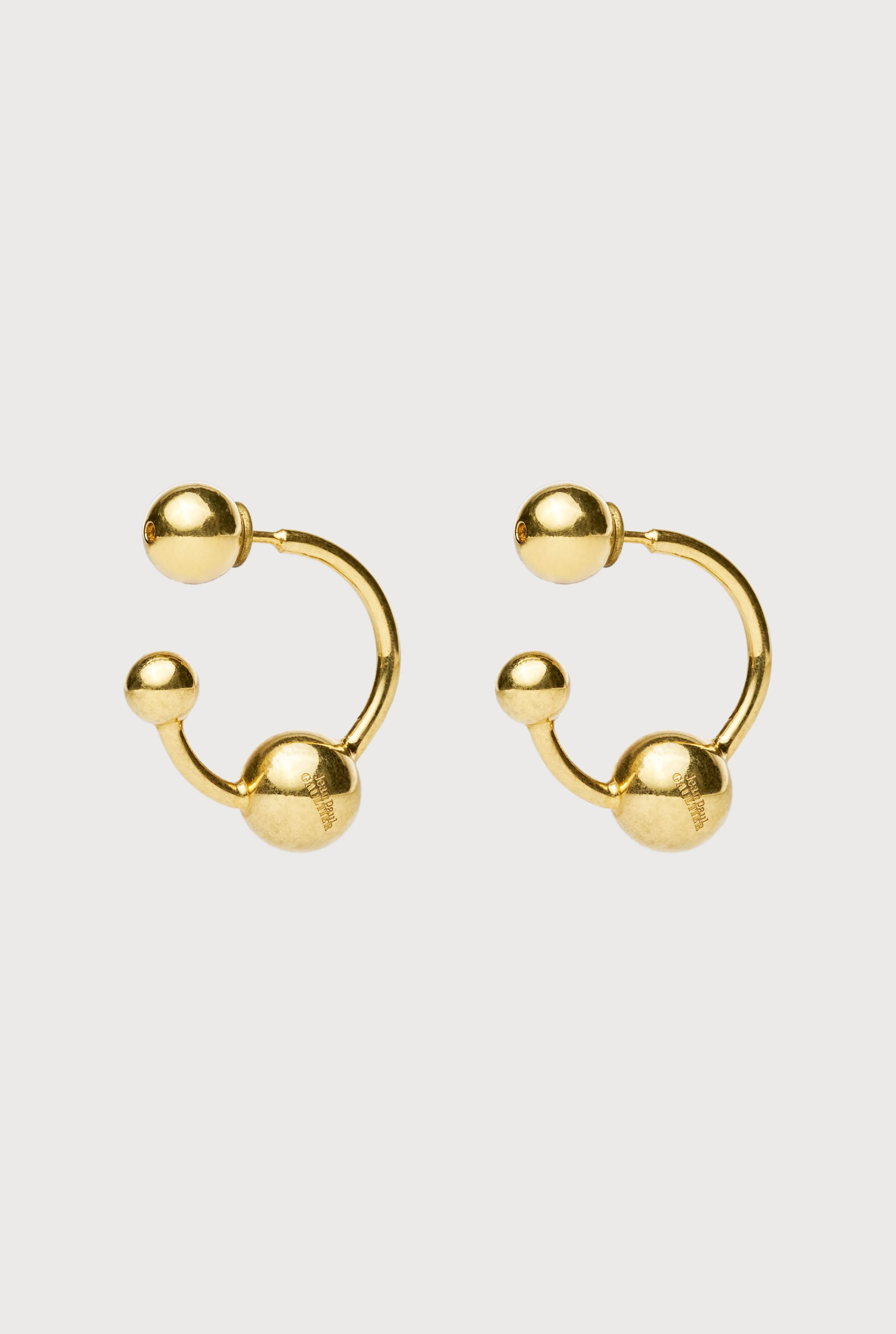 Jean Paul The Gold-Tone Piercing Earrings Doré Flash Sale