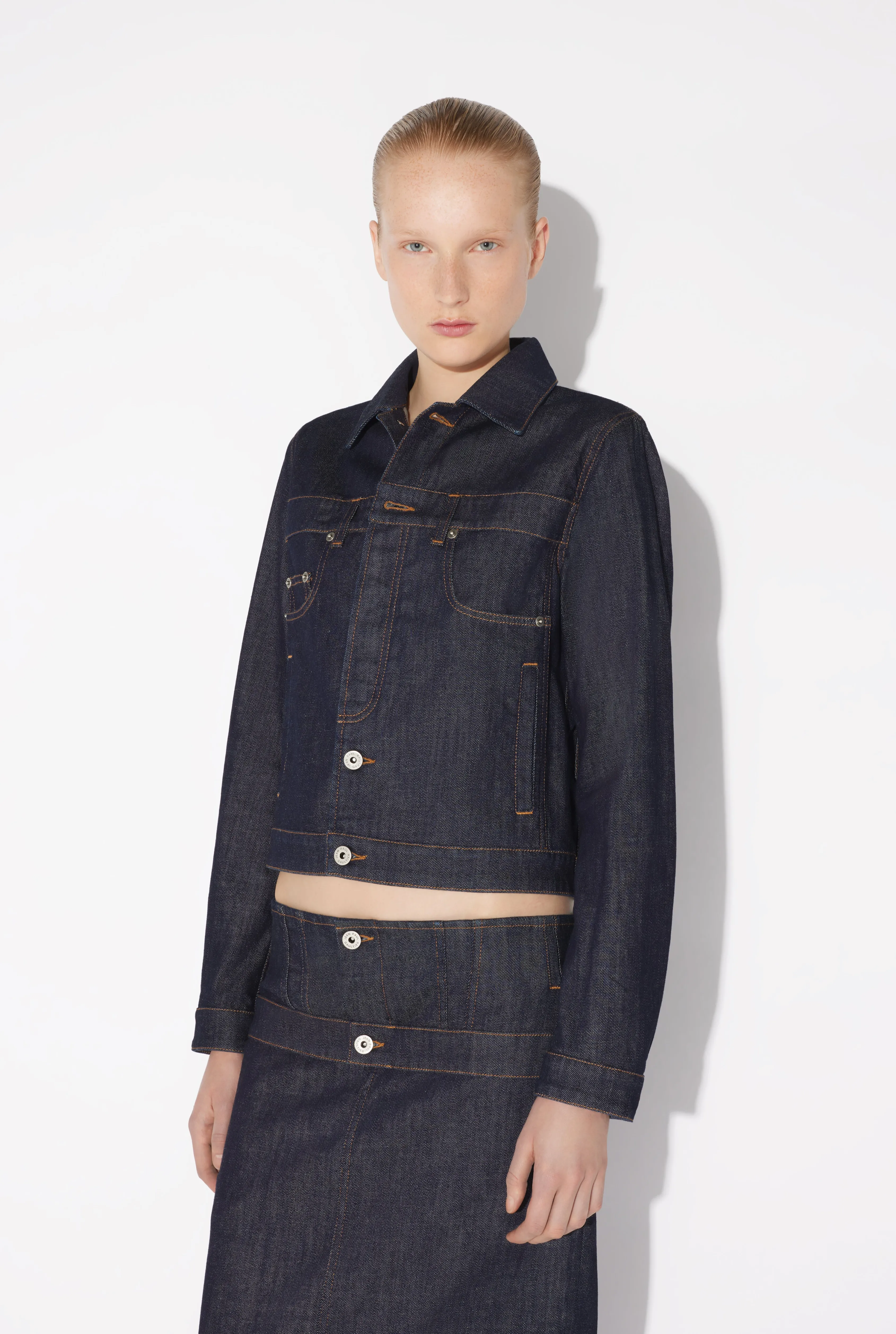 Jean Paul The Inverted Denim Jacket Indigo Store