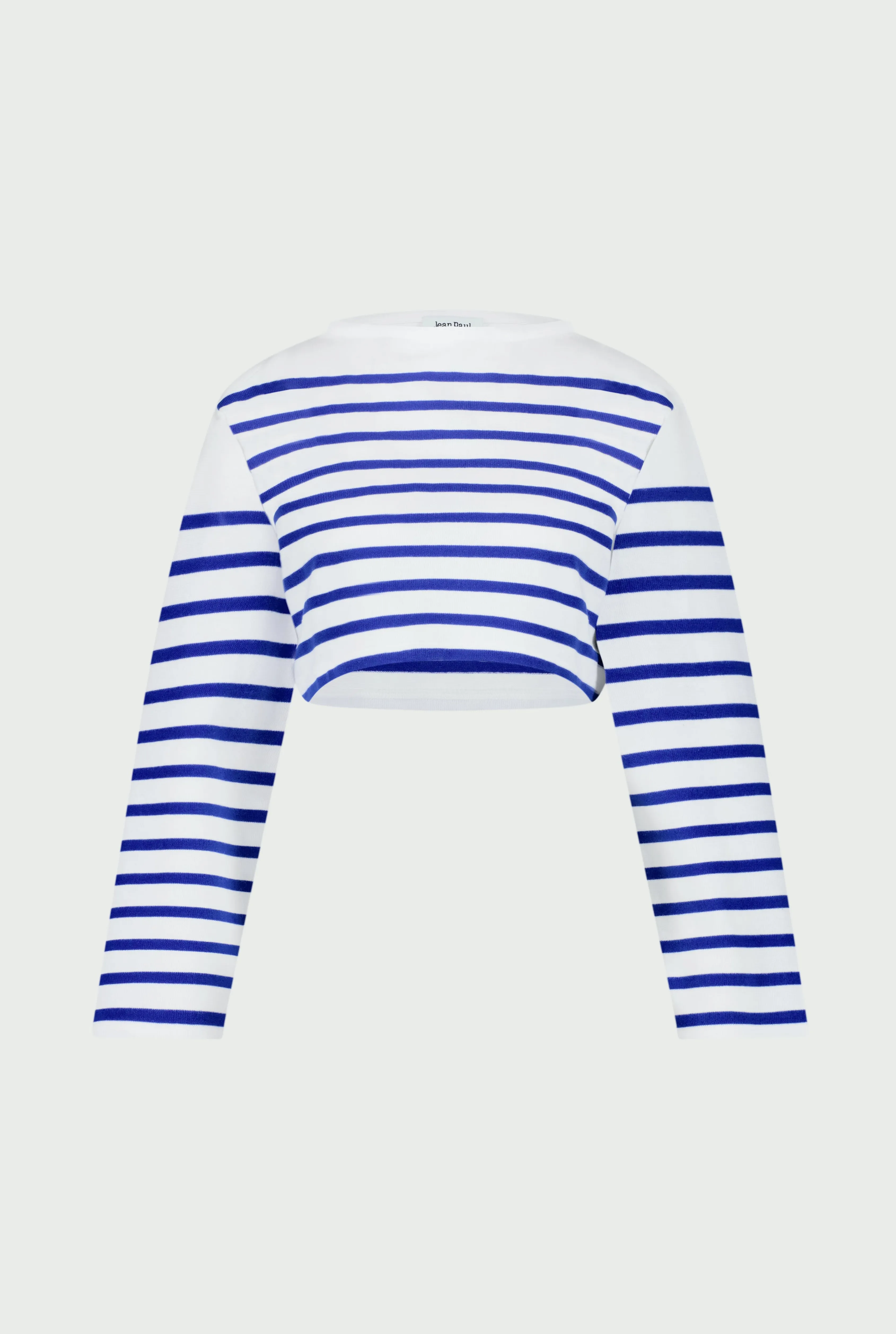 Jean Paul The Marinière Crop Top White/Navy Cheap