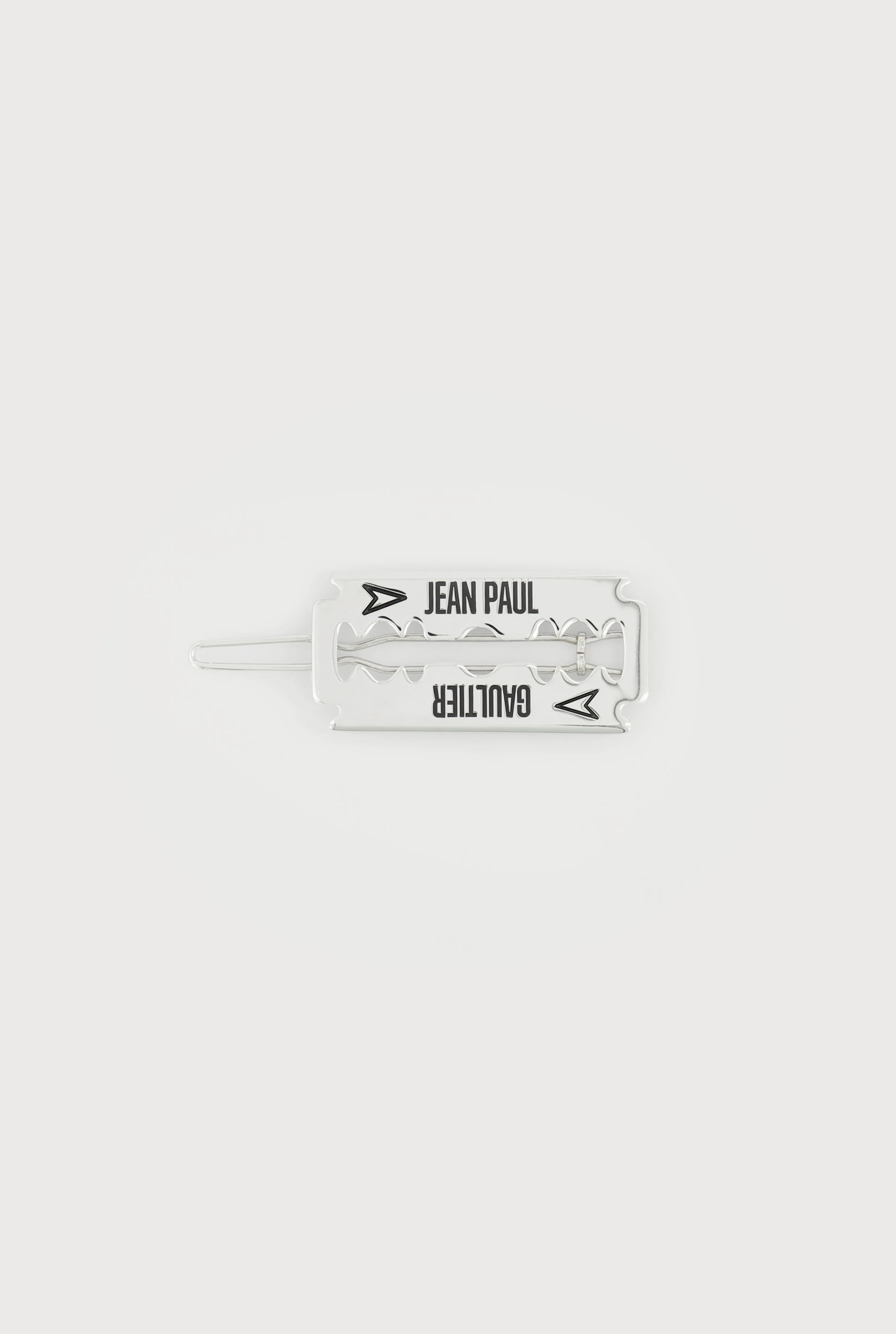 Jean Paul The Razor Blade Barette Silver Hot