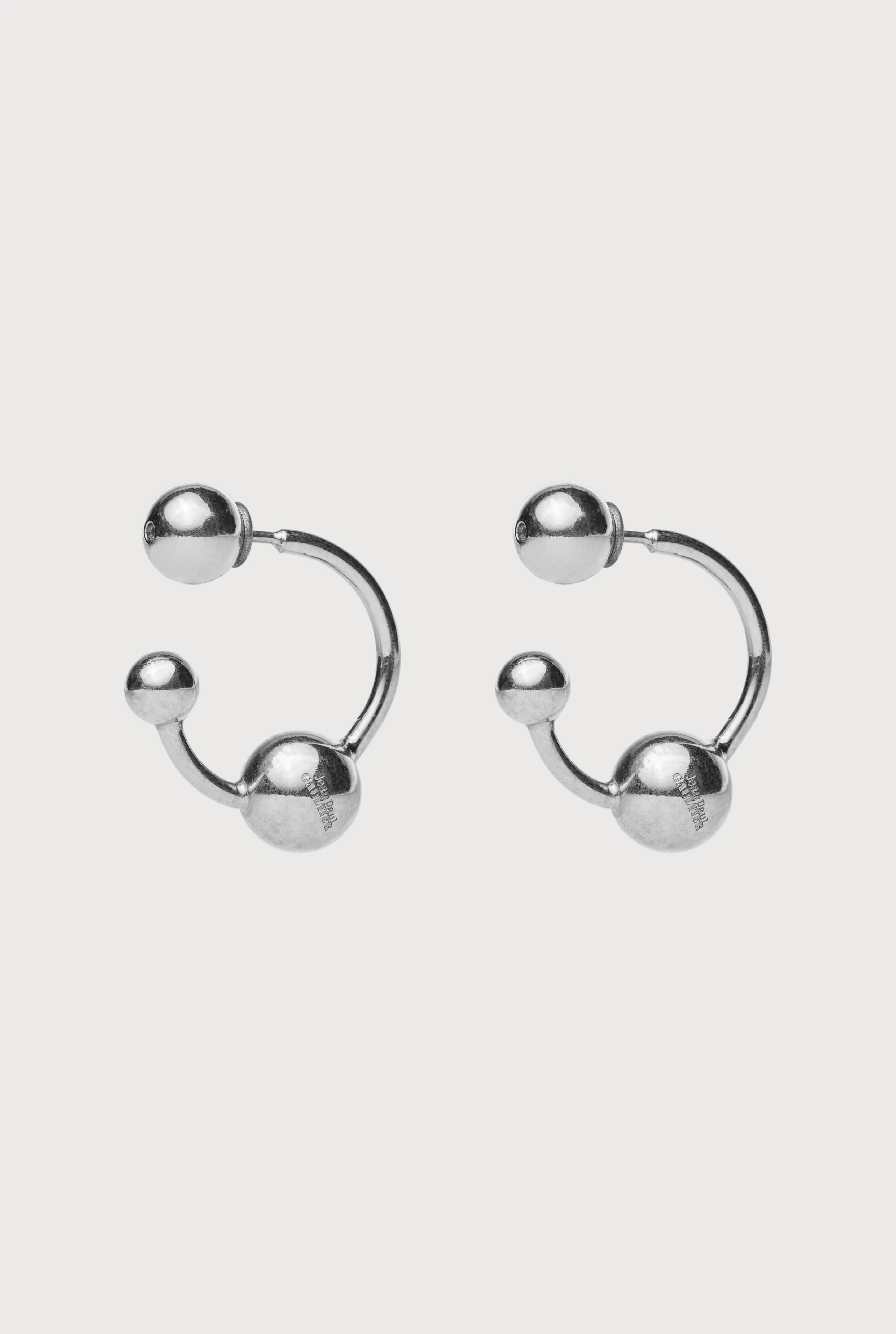 Jean Paul The -Tone Piercing Earrings Silver Cheap